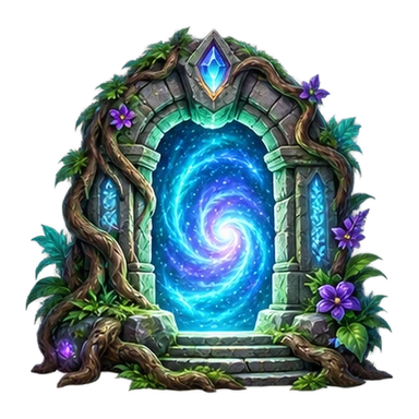 Ancient portal symbol from Enchanted Forest