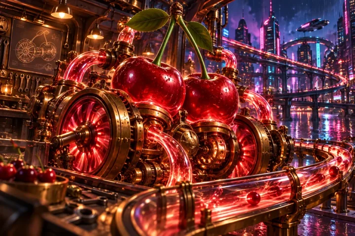 Cherry Overdrive game illustration