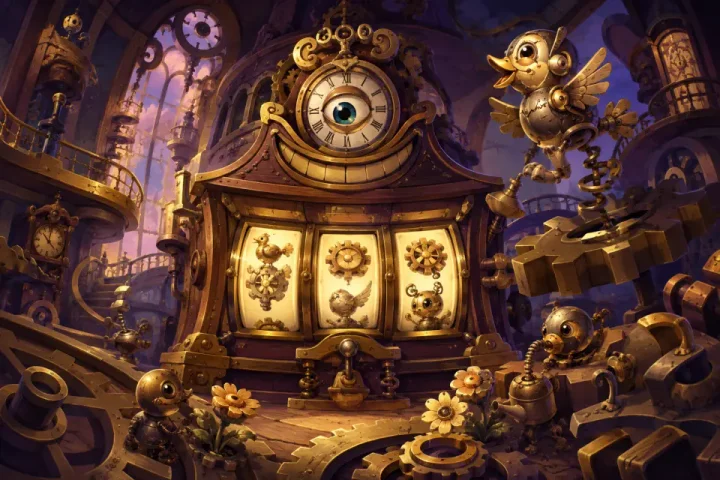 Clockwork Wing game illustration