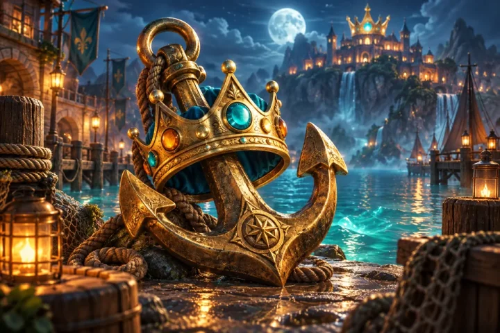 Crown & Anchor game illustration