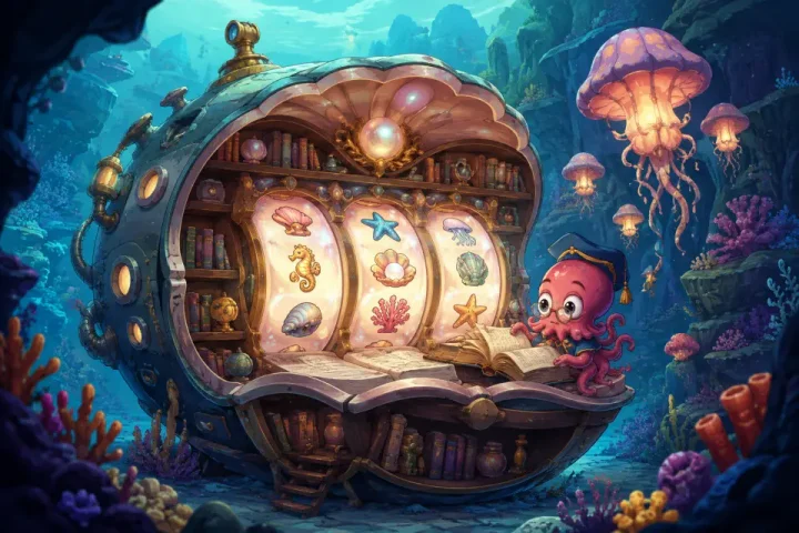 Deep Shelves game illustration