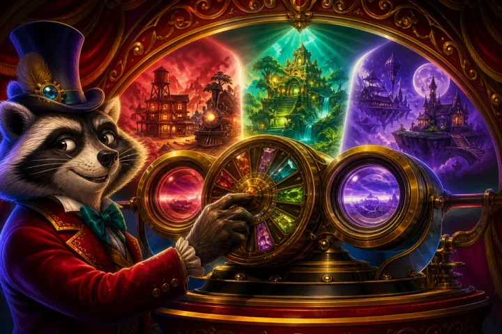 Miniature Realm Projector game illustration