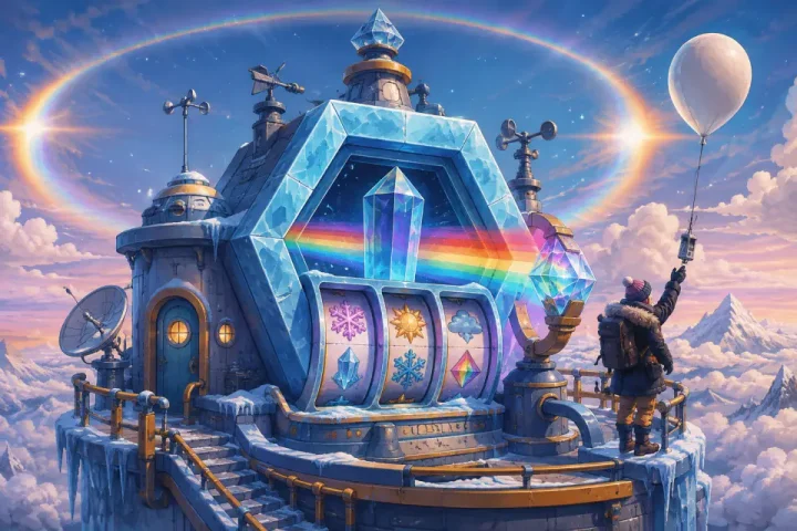 Prism Halo Station game illustration