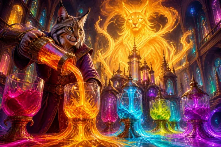 Spectrum Wax Studio game illustration