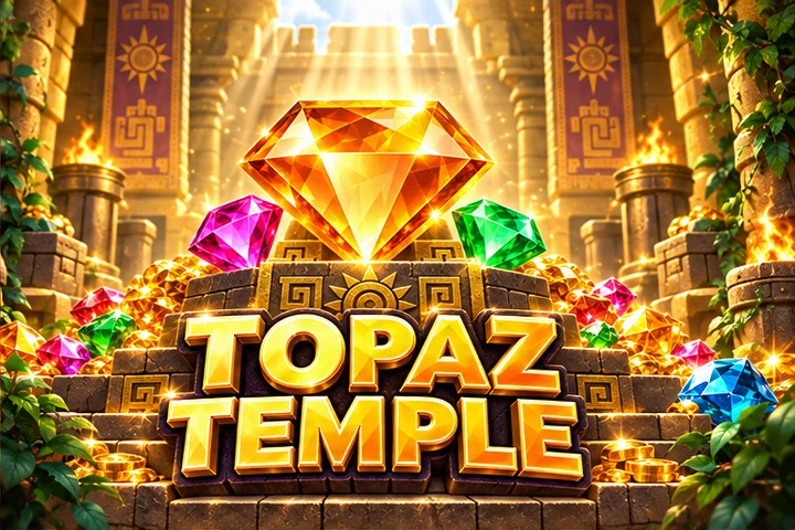 Topaz Temple game illustration