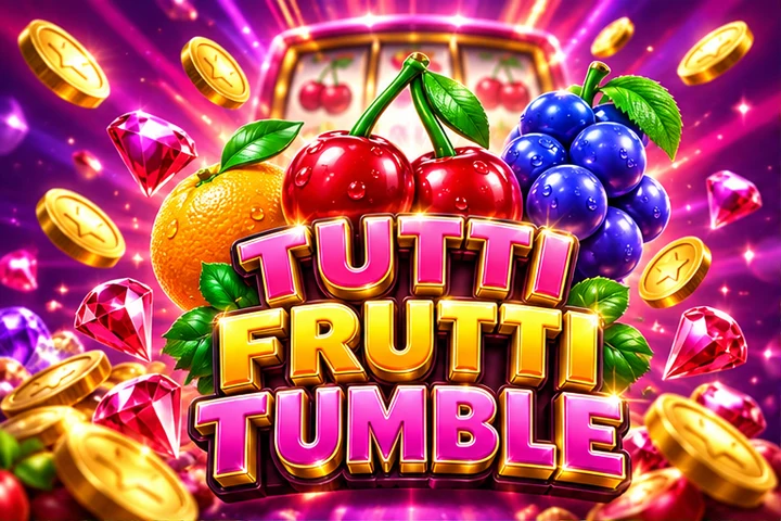 Tutti Frutti Tumble game illustration